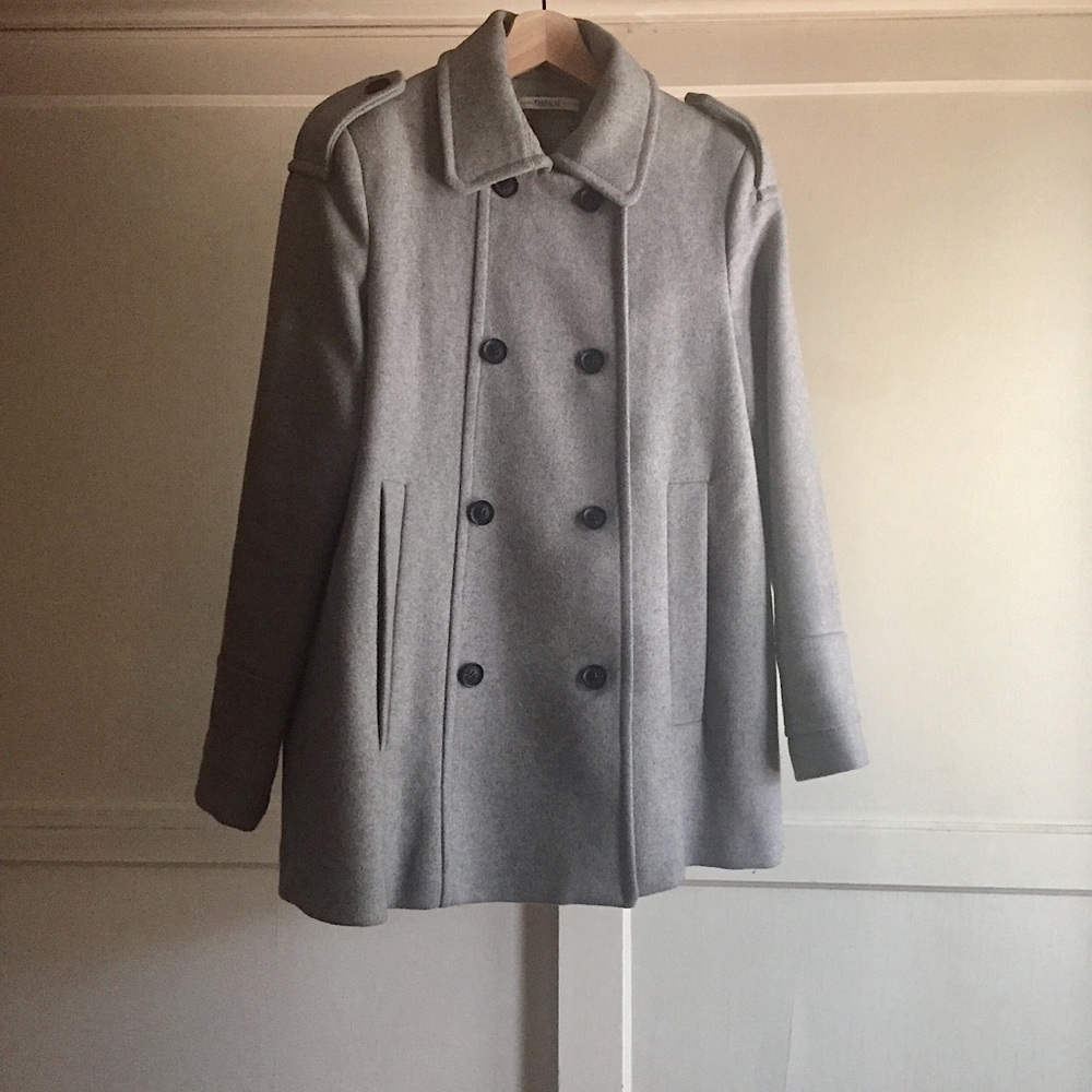 Light Grey Short Coat